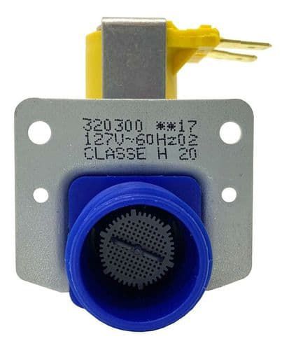 Válvula Solenoide Simples Entrada De Água 127v Com Suporte