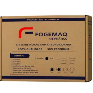 Kit Instalação Ar Split Comum 12000 Btus Inverter 3 Metros