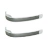 Kit 02 Puxador Geladeira Brastemp Consul Brm37 Brm43