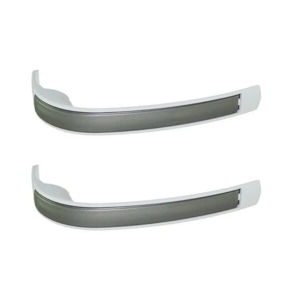 Kit 02 Puxador Geladeira Brastemp Consul Brm37 Brm43