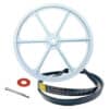 Kit Correia+polia Agitador+cupilha Colormaq Lcm 9kg á 20kg