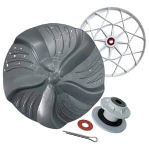 Batedor Colormaq Cubo Ferro Lcs14/16kg Completo Com Polia Cinza
