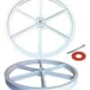Kit Correia+polia Agitador+cupilha Colormaq Lcm 9kg á 20kg