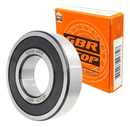 2 Rolamentos Lavadora Brastemp Consul 6006 2rs W10897149 Gbr