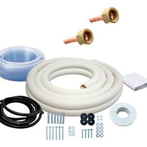 Kit Instalacao 9.000 E 12.000 C/ 3 Metros S/ Suporte