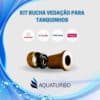 Kit Reparo Retentor Bucha Tanquinho Newmaq + 01 Cupilha