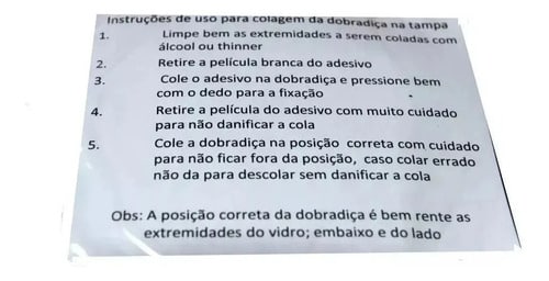 Cola Dobradiça Tampa Da Lavadora Electrolux Brastemp Consul