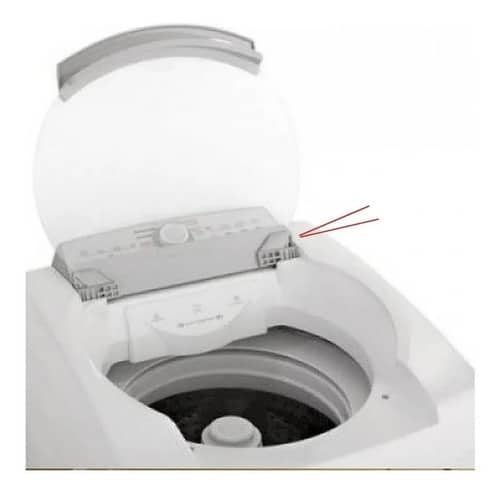 Cola Dobradiça Tampa Da Lavadora Electrolux Brastemp Consul