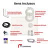 Kit Instalação Ar Split 3 Mts 12/18000 Btus Inverter