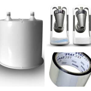Cuba Caneca Compact Ibbl + Torneiras + Fita Prata Original