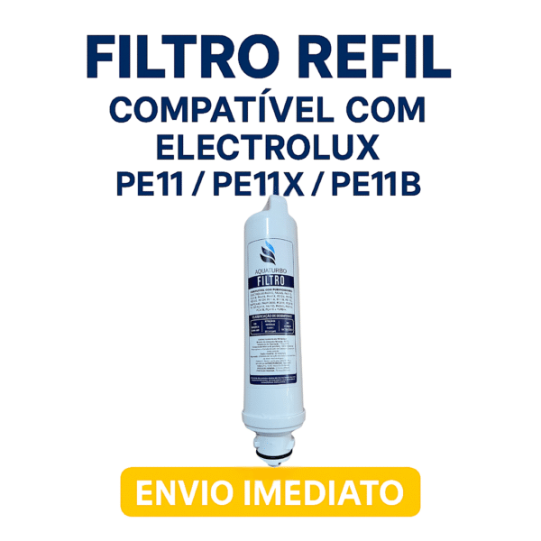 Refil Filtro Compatível Electrolux Pe12a Pe12b Pe12g Pe12v