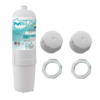 Kit Compatível Filtro Suporte E Botões Soft Everest Branco