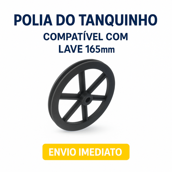 Polia Do Tanquinho Lave Mais 165mm