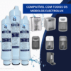 Kit 3 Filtros Refil Aquaturbo Compatível Electrolux PE11 PE11X PA21G PA26G PA31G