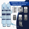 Kit 2 Filtros Refil Aquaturbo Compatível Electrolux PE11 PE11X PA21G PA26G PA31G
