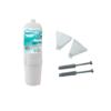 Kit Compatível Filtro Suporte E Botões Soft Everest Branco