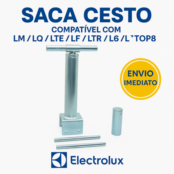 Saca Cesto Lavadora Electrolux LM LQ LTE LF LTR L6 Top8