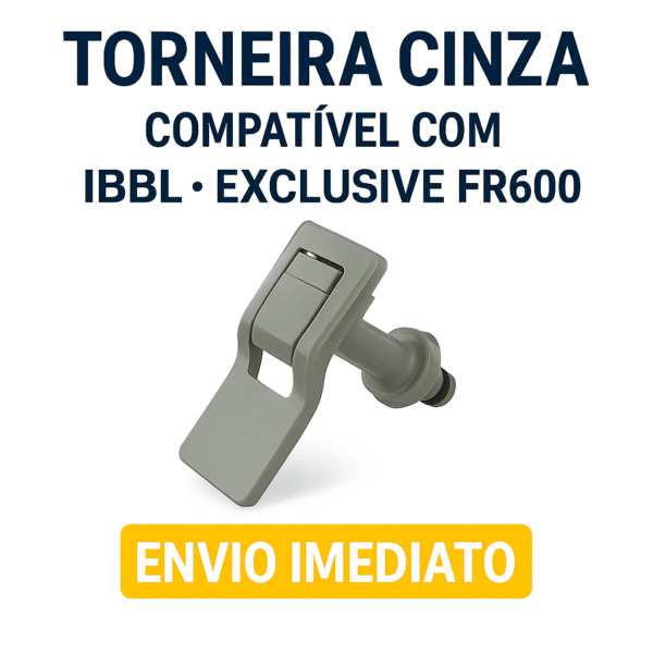 Torneira Cinza Ibbl Purificador Fr600 Exclusive Original